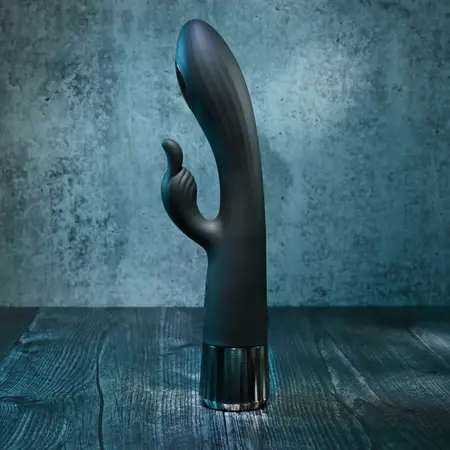 Evolved Heat Up & Chill Dual Motor intimni sistem Crni silikon
