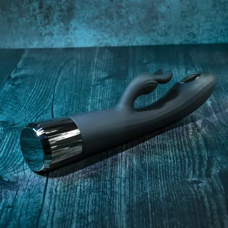 Evolved Heat Up & Chill Dual Motor intimni sistem Crni silikon