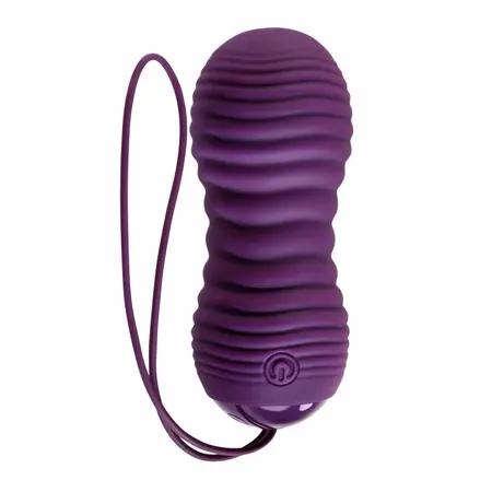 Evolved Eager Egg vodootporno vibrirajuće jaje sa daljinskim upravljačem u ljubičastoj boji