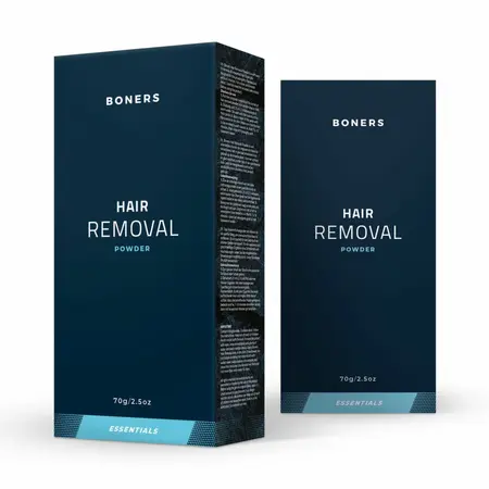Boners puder za uklanjanje dlaka 70g, formula za osetljivu kožu