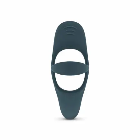 Boners Triple Ring Blue, silikonski intimni sistem na USB punjenje