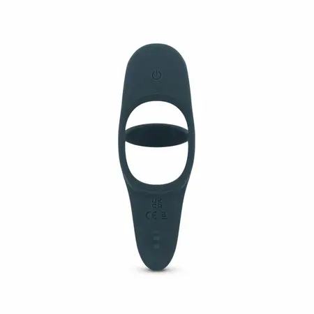 Boners Triple Ring Blue, silikonski intimni sistem na USB punjenje