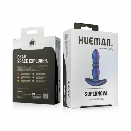 Hueman Motion silikonski čep sa funkcijom potiskivanja, 7 modova rada, vodootporan