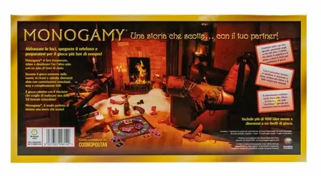 Monogamy Italian Edition - Couples Board Game with 50 Unique Challenges