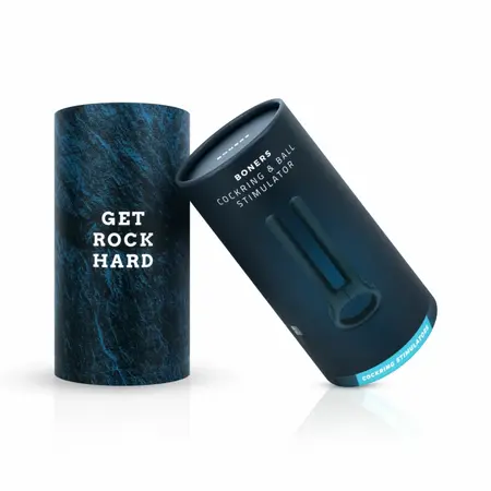 Boners Blue silikonski prsten za stimulaciju sa vibracionim sistemom od 10 režima