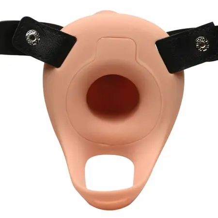 XR Brands Prowler Premium Silicone Extension Sheath with Harness, Adjustable Fit