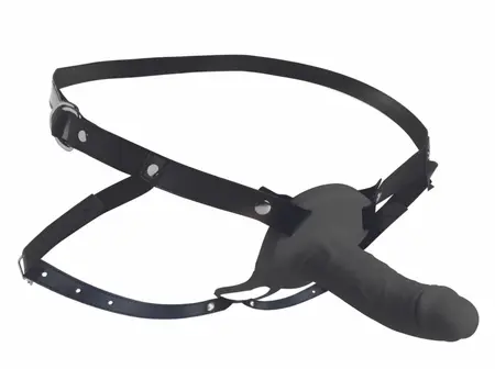 XR Brands Master Series Vibrating Silicone Extension Black Adjustable