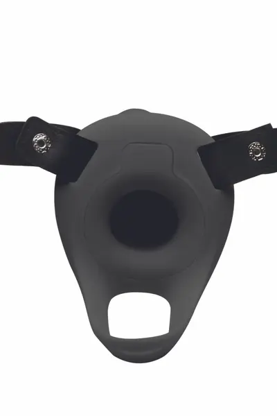 XR Brands Master Series Vibrating Silicone Extension Black Adjustable