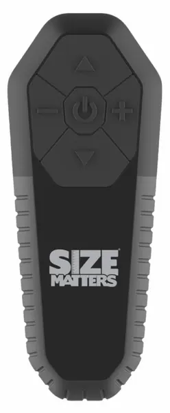 XR Brands Master Series Vibrating Silicone Extension Black Adjustable