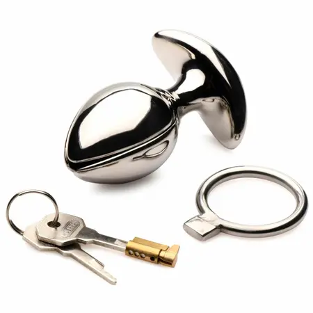 Master Series Vault Stainless Expander Plug with Locking System, Silver
