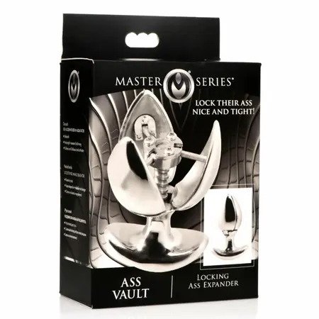 Master Series Vault Stainless Expander Plug with Locking System, Silver