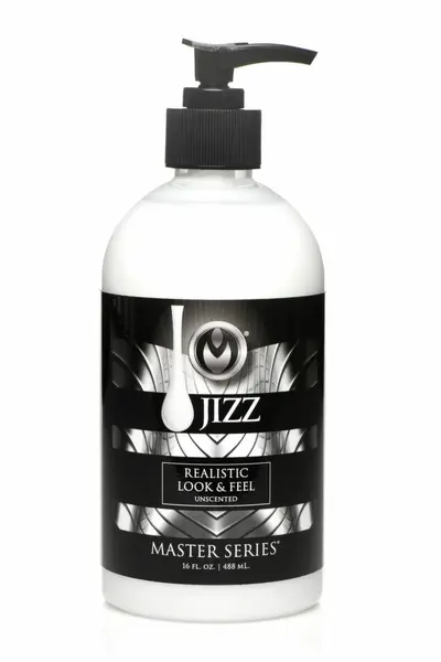 Jizz Body White Water-Based Lubricant 488 ml - Long-Lasting Formula