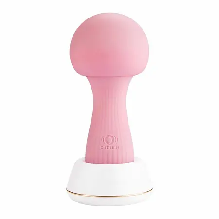 OTOUCH Mushroom Silicone Wand Pink - 7-Mode Flexible Intimate Massager