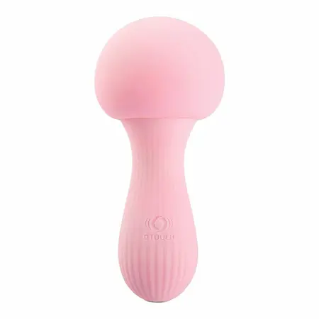 OTOUCH Mushroom Silicone Wand Pink - 7-Mode Flexible Intimate Massager
