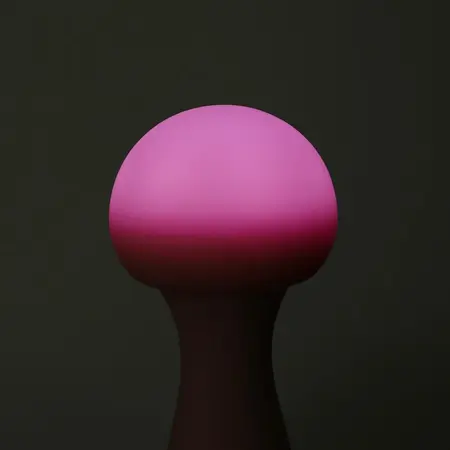 OTOUCH Mushroom Silicone Wand Pink - 7-Mode Flexible Intimate Massager