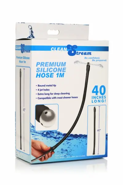 Clean Stream Premium Silicone Hygiene Hose 1m for Shower Systems