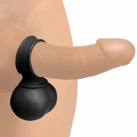 Trinity Vibes Vibrating Silicone Balls X-Large, Remote Control, Waterproof