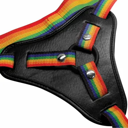 Pipedream Take the Rainbow podesivi univerzalni harness, crni