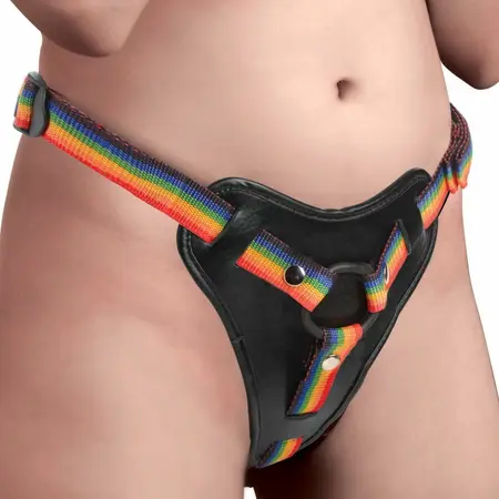 Pipedream Take the Rainbow podesivi univerzalni harness, crni