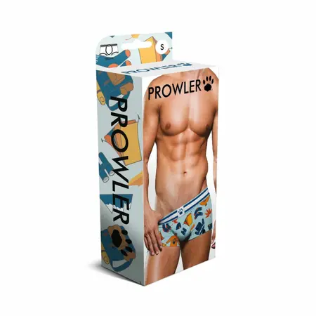 Prowler Boxers Autumn Scene - Polyester Elastane Comfort Fit, M
