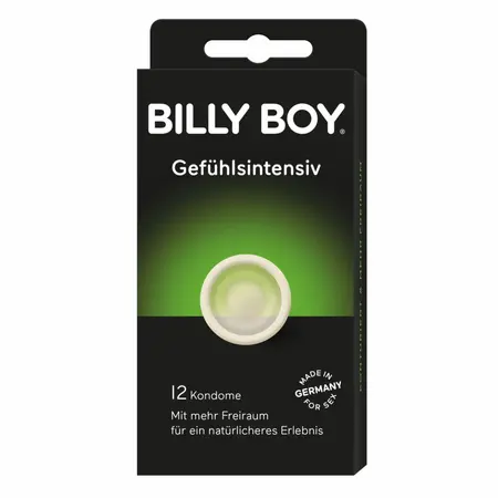 Billy Boy Emotionally Intense Anatomical Comfort kondomi od lateksa, pakovanje od 12 komada