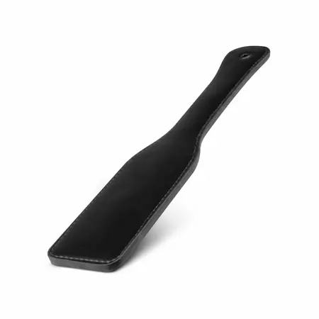 Ouch! Lopatica od veštačke kože u crnoj boji, ergonomski i izdržljiv dizajn, 32 cm