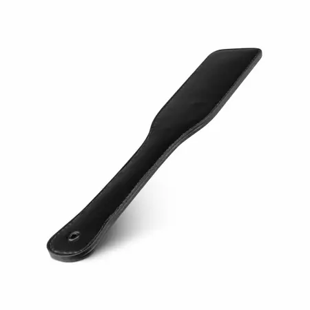 Ouch! Lopatica od veštačke kože u crnoj boji, ergonomski i izdržljiv dizajn, 32 cm