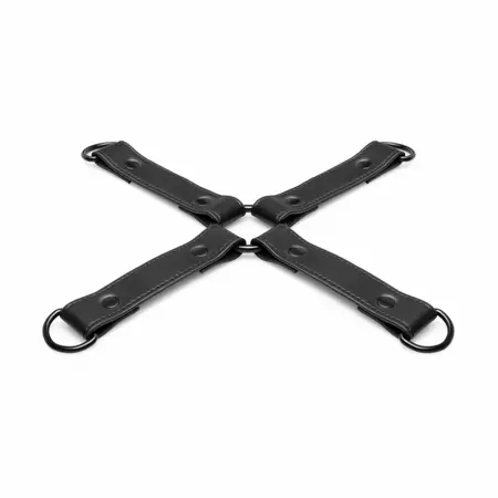 EasyToys Hog Tie sistem za vezivanje Veštačka koža Crna Univerzalni kroj