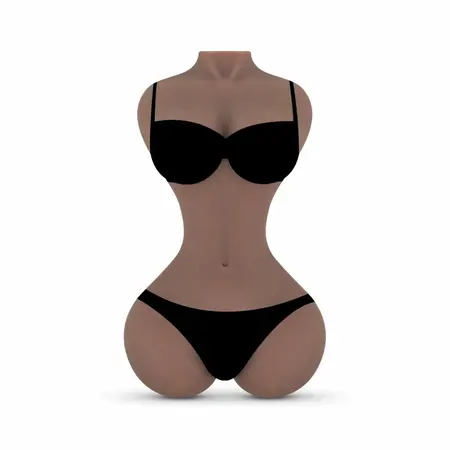 Vanessa Davis Anatomical Dual-Entry Intimate Machine TPR Skin-Tone