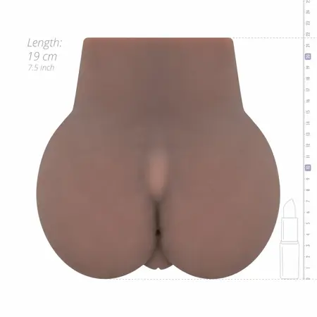Jasmine Turner Anatomical TPR Intimate Machine Double Entry 21 cm