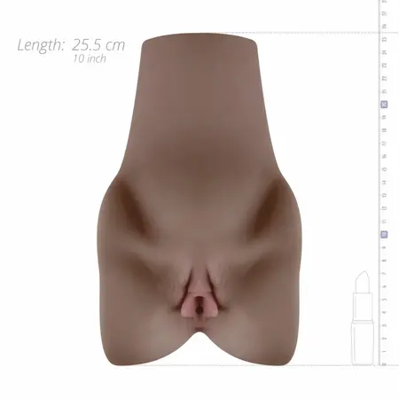 Alexis King Dual Entry Intimate Device TPR Anatomical Design 16 cm