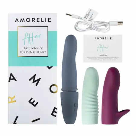 Affair G-Spot Intimate Stimulation Device Grey Ergonomic Design