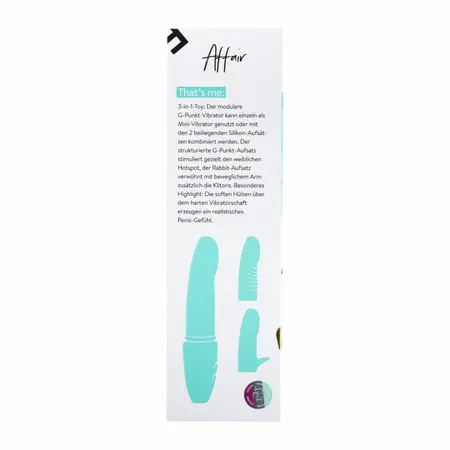 Affair G-Spot Intimate Stimulation Device Grey Ergonomic Design