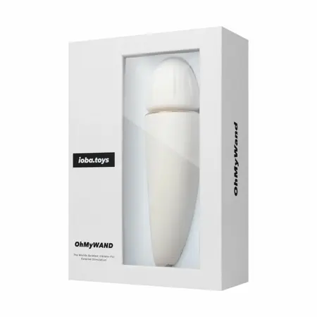 Ioba OhMyWAND 1 Rechargeable Silicone Wand - White, 120min Runtime
