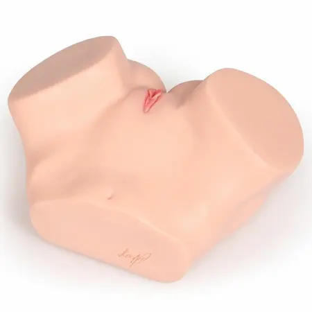 Kokos Hanna intimna mašina anatomski TPE model sa dvostrukom teksturom 21cm