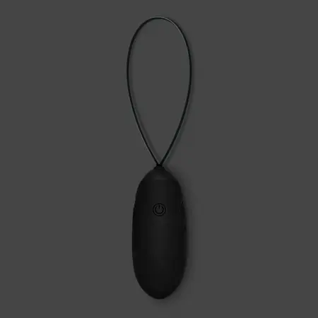 LUV EGG Black bežični silikonski intimni uređaj sa 10 modova