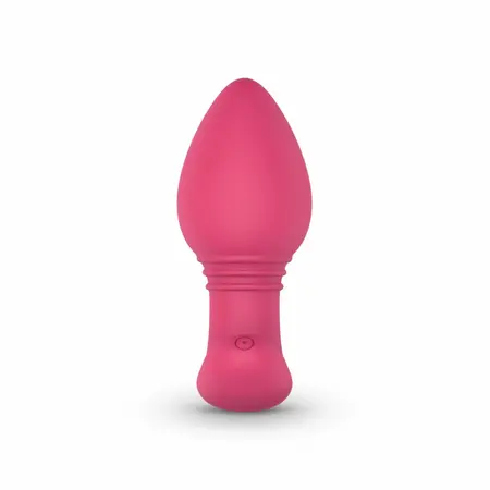 EasyConnect Axel roze analni vibrator sa kontrolom preko aplikacije, silikon