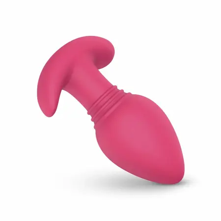 EasyConnect Axel roze analni vibrator sa kontrolom preko aplikacije, silikon