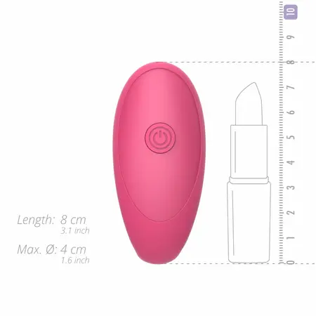 EasyConnect Orio intimni stimulator za parove na aplikaciju, ljubičasti, kompaktne dimenzije