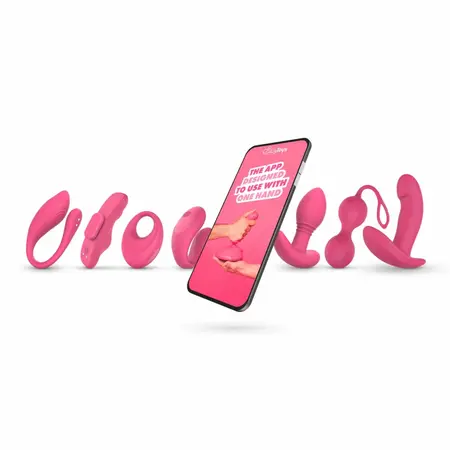 EasyConnect Orio intimni stimulator za parove na aplikaciju, ljubičasti, kompaktne dimenzije