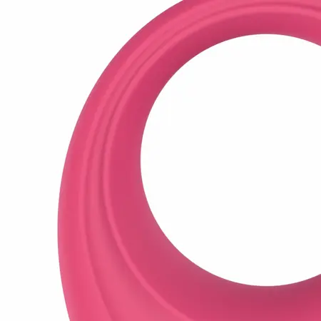 EasyConnect Leo vibrirajući silikonski prsten sa aplikacijom crni