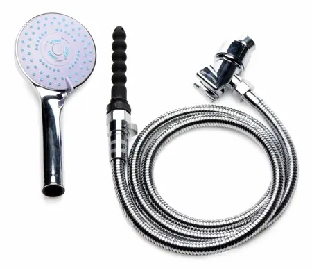 CleanStream Deluxe set za intimnu higijenu sa 5 režima rada, crevo dužine 144 cm, srebrni