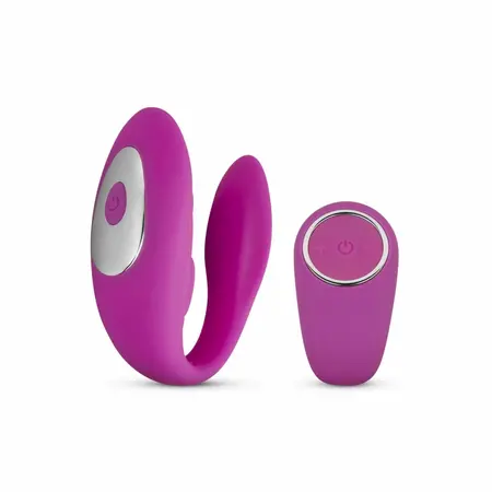 Tap Dancer intimni stimulator za parove od silikona sa daljinskim upravljačem ljubičasti
