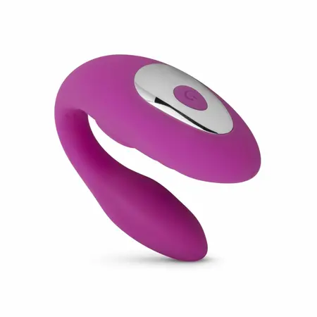 Tap Dancer intimni stimulator za parove od silikona sa daljinskim upravljačem ljubičasti