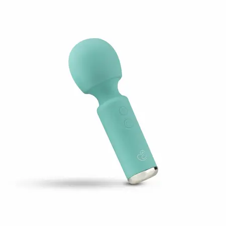 EasyToys Mini Wand Aqua - Compact Rechargeable Massage Device, 10 Modes