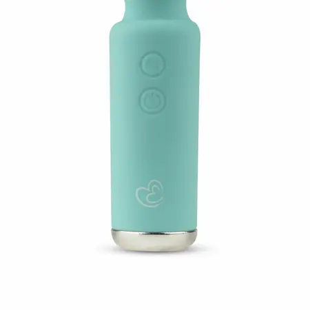 EasyToys Mini Wand Aqua - Compact Rechargeable Massage Device, 10 Modes