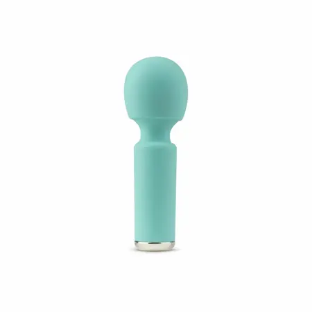 EasyToys Mini Wand Aqua - Compact Rechargeable Massage Device, 10 Modes