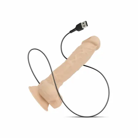 Real Fantasy Deluxe Conrad vibrirajuća intimna mašina od silikona, 20 cm
