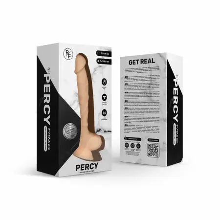 Real Fantasy Deluxe Percy silikonski model 17.5 cm, fleksibilni intimni sistem