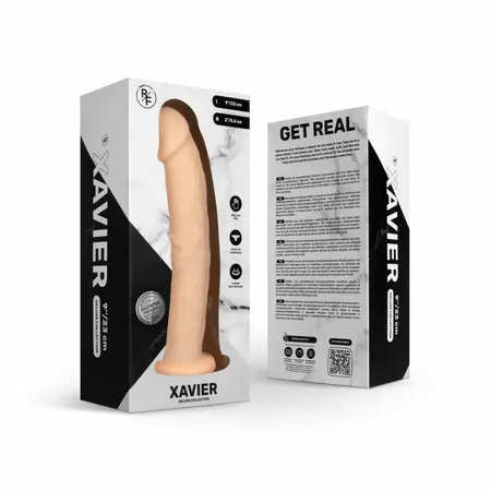 Real Fantasy Deluxe Xavier silikonski intimni model 23 cm sa fleksibilnim stablom